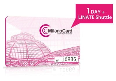 MilanoCard 1 Tag + Linate Shuttle